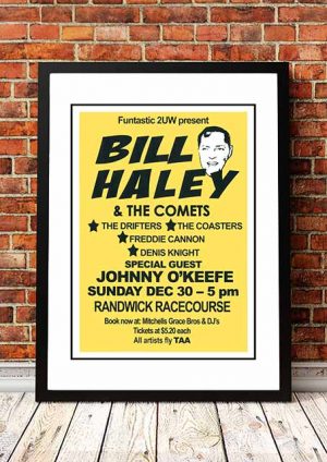 Bill Haley / Johnny O’Keefe ‘Randwick Racecourse’ Sydney, Australia 1973
