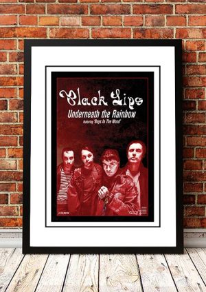 Black Lips ‘Underneath The Rainbow’ In Store Poster 2014
