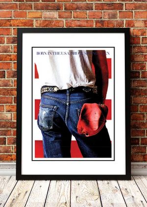 Bruce Springsteen ‘Born In The USA’ Album Cover Poster 1985