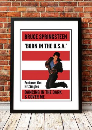 Bruce Springsteen ‘Born In The USA’ In Store Poster 1985