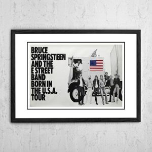 Bruce Springsteen ‘Born In The USA’ Industry Promotional Poster 1985