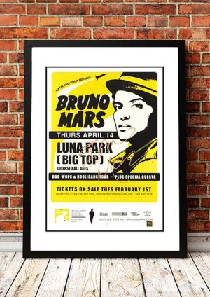 Bruno Mars ‘Luna Park’ Sydney, Australia 2011