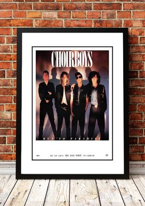 Choirboys ‘Big Bad Noise’ Australian Tour Poster 1988