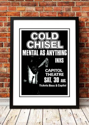 Cold Chisel / Mental As Anything / INXS ‘Capitol Theatre’ Sydney, Australia 1981