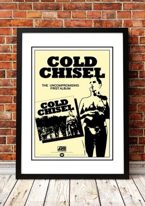 Cold Chisel ‘Self Titled Debut Album’ In Store Poster 1978