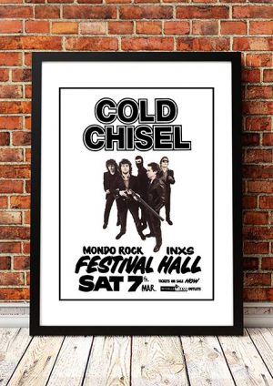 Cold Chisel / INXS / Mondo Rock ‘Festival Hall’ Melbourne, Australia 1981
