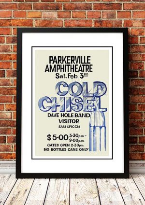 Cold Chisel ‘Parkerville Ampitheatre’ Perth, Australia 1979