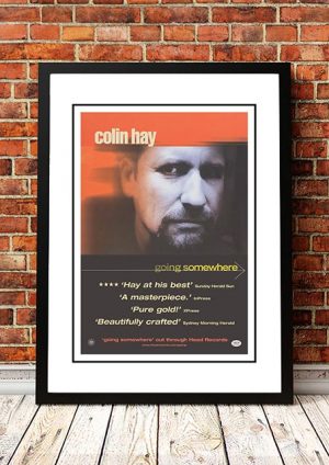 Colin Hay ‘Going Somewhere’ In Store Poster 2011