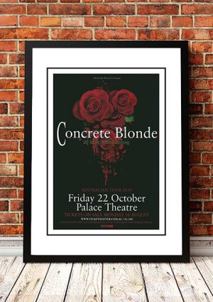 Concrete Blonde ‘Palace Theatre’ Melbourne, Australia 2010