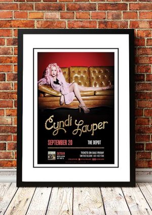 Cyndi Lauper ‘The Depot’ Salt Lake City, USA 2016
