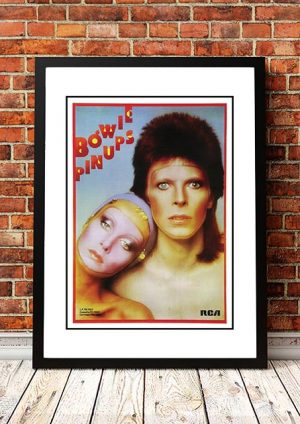David Bowie ‘Pin Ups’ In Store Poster 1973