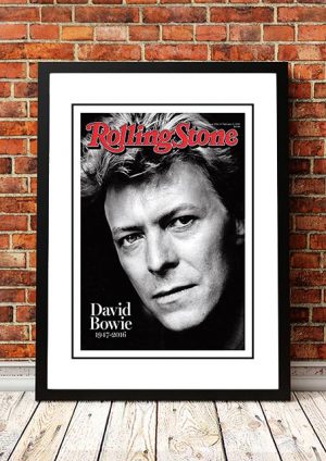 David Bowie ‘Rolling Stone Magazine Cover’ Poster 2016