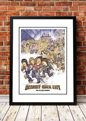 KISS ‘Detroit Rock City’ Movie Poster 1999