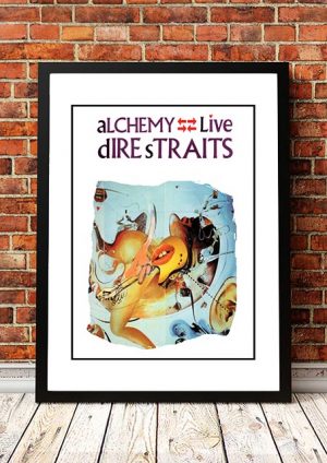 Dire Straits ‘Alchemy’ In Store Poster 1984
