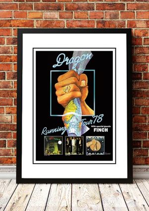 Dragon ‘Running Free’ Australian Tour 1978