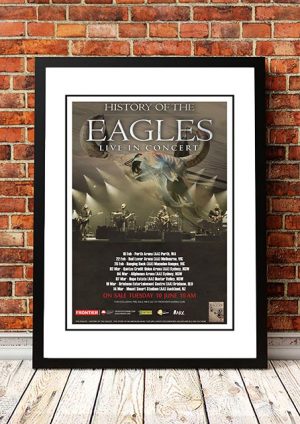 The Eagles Repro Tour POSTER Aloha 
