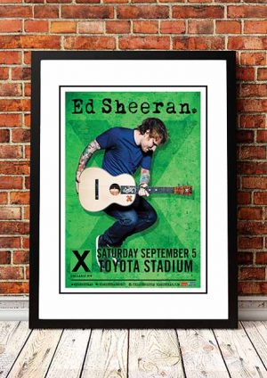 Ed Sheeran ‘Toyota Stadium’ Dallas, USA 2018