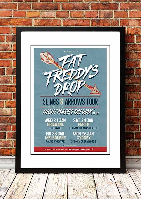Fat Freddy's Drop Australian Tour 2015 | Band & Concert Posters!