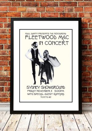 Fleetwood Mac / Santana ‘Sydney Showground’ Sydney, Australia 1977