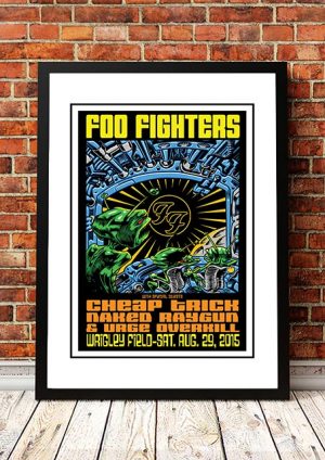 Foo Fighters / Cheap Trick ‘Wrigley Field’ Chicago, USA 2015