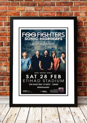 Foo Fighters / Rise Against ‘Etihad Stadium’ Melbourne, Australia 2015
