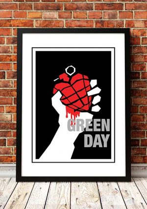 Green Day ‘American Idiot’ In Store Poster 2004