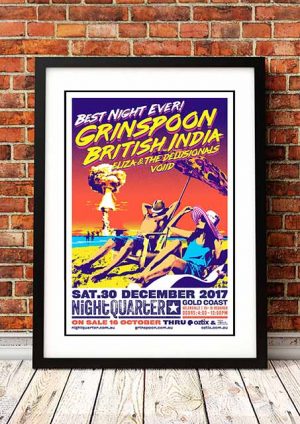 Grinspoon / British India ‘Best Night Ever’ Gold Coast Australia 2017