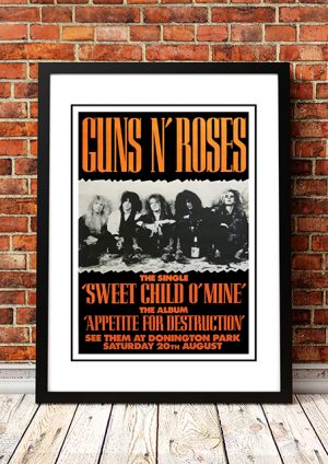 Guns N’ Roses ‘Donnington’ UK 1988