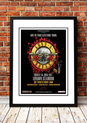 Guns N’ Roses ‘Not In This Lifetime Tour’ London 2017