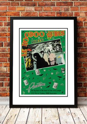 Hoodoo Gurus ‘Leilani’ In Store Poster 1984