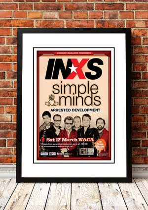 INXS / Simple Minds ‘WACA’ Perth, Australia 2007