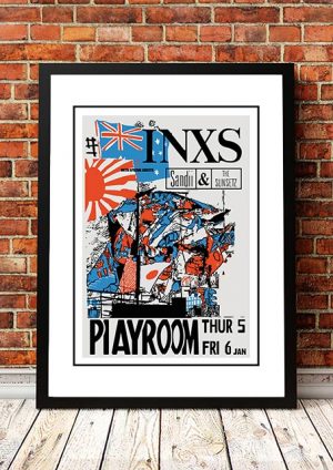 INXS / Sandii And The Sunsetz ‘Playroom’ Gold Coast, Australia 1984