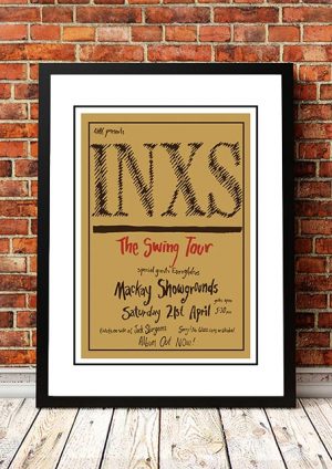 INXS ‘The Swing Tour’ Mackay, Australia 1984
