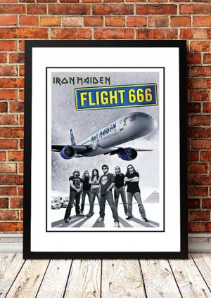 Iron Maiden ‘Flight 666’ Movie Poster 2009