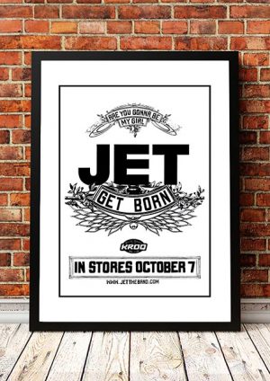 Jet ‘Get Born’ In Store Poster 2003