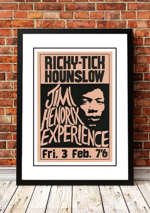 Jimi Hendrix ‘Ricky-Tick’ Hounslow, UK 1967