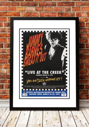Jimmy Barnes ‘Live At The Creek’ Eastern Creek, Australia 1993