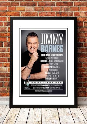 Jimmy Barnes ‘Stories And Songs’ UK Tour 2017