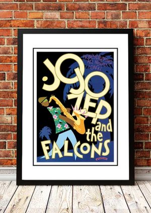 Jo Jo Zep And The Falcons ‘Limited Edition’ Ian McCausland Print