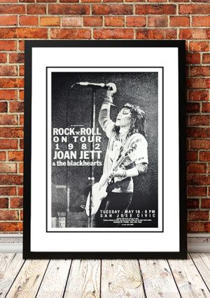 Joan Jett ‘Rock ‘N’ Roll On Tour’ California, USA 1982