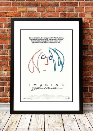 John Lennon ‘Imagine’ Movie Poster 1988