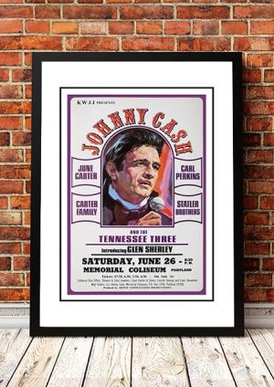 Johnny Cash ‘Memorial Coliseum’ Portland, USA 1963