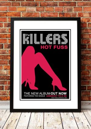 The Killers ‘Hot Fuss’ In Store Poster 2004