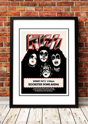KISS ‘Rochester Dome Arena’ New York, USA 1975