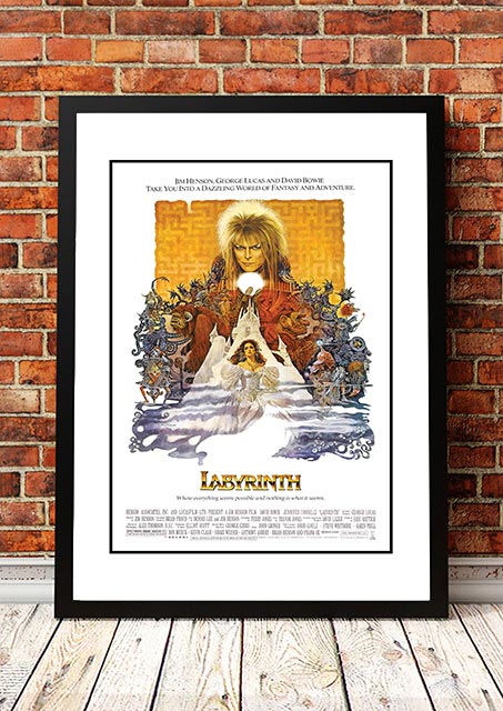 Art Labyrinth Movie Poster 20x30 24x36 1986 David Bowie Art Film P716 