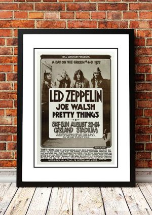 Led Zeppelin ‘Oakland Stadium’ California, USA 1977