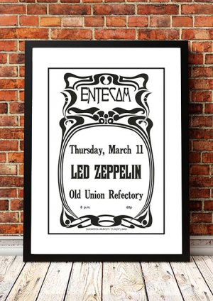 Led Zeppelin ‘Old Union Refectory’ Southampton, UK 1971