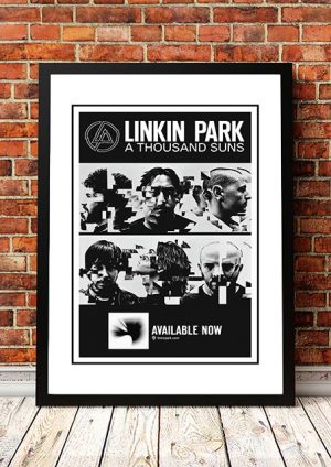 Linkin Park ‘A Thousand Suns’ In Store Poster 2010