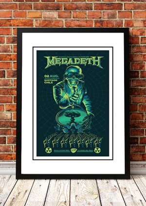 Megadeth ‘Dystopia Tour’ Santiago, Chile 2016