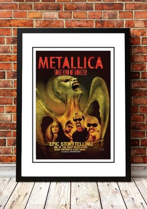 Metallica ‘Some Kind Of Monster’ Movie Poster 2003